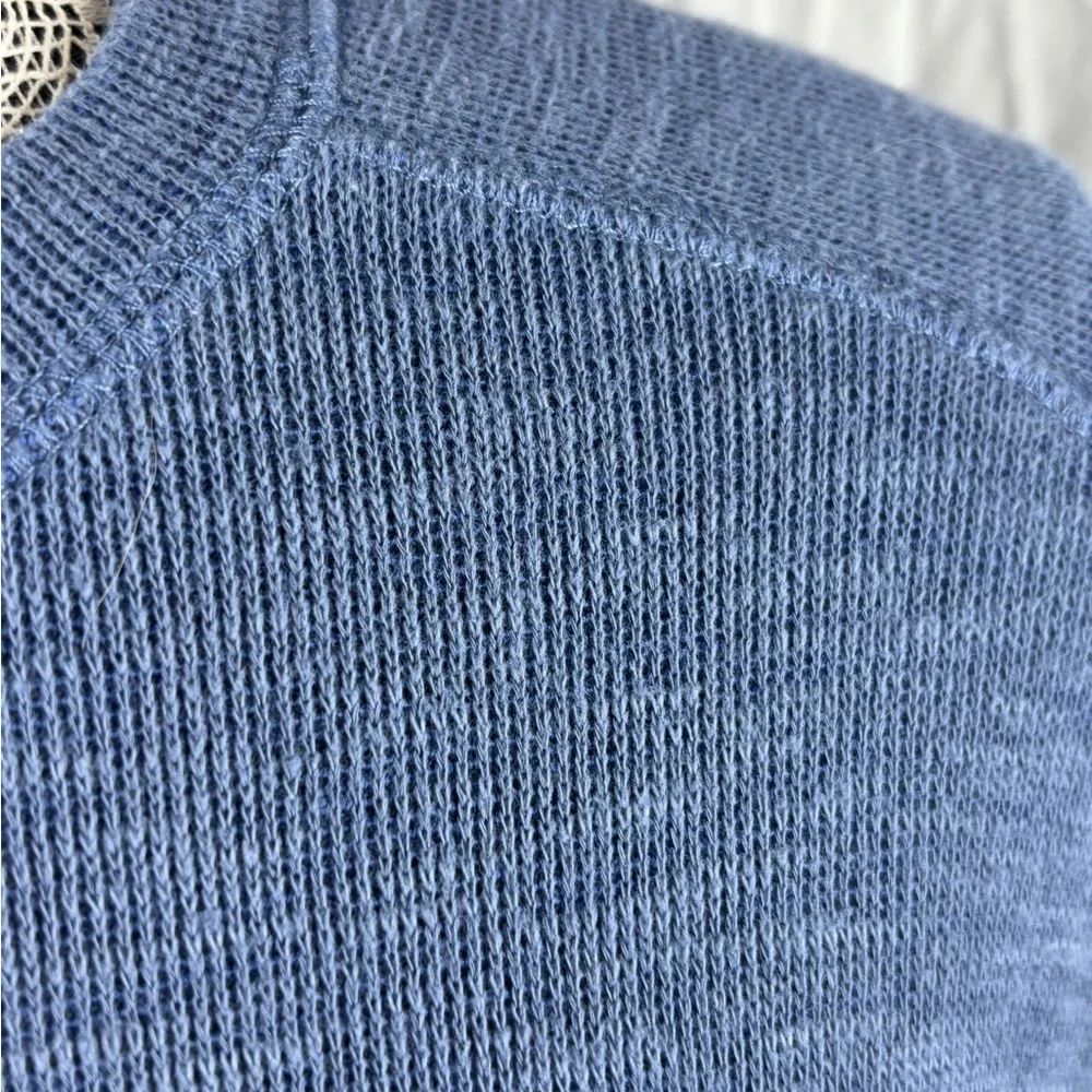 Banana Republic Lightweight Knit Sweater | Men’s SZ Medium | Soft Blue Crewneck